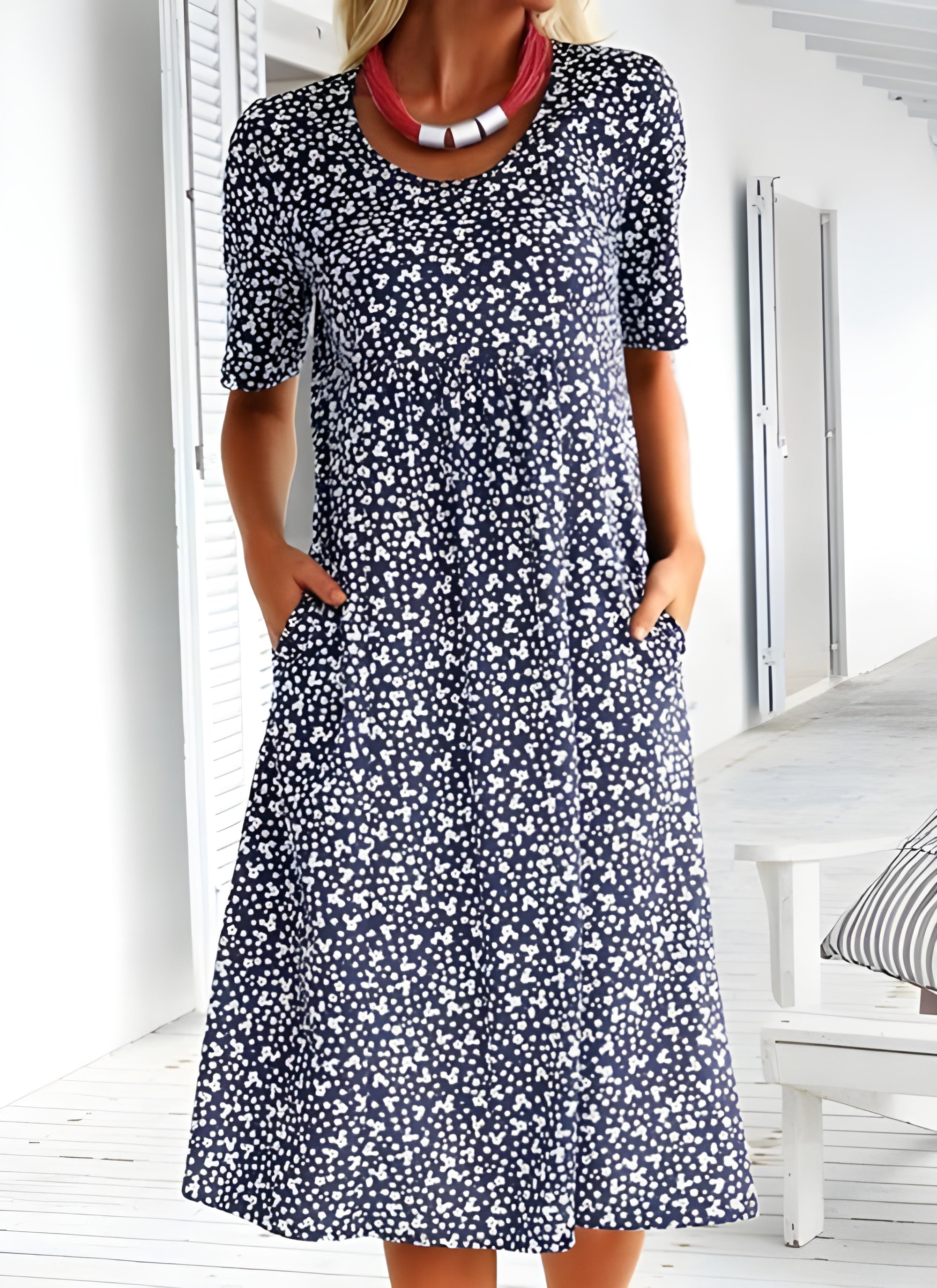 Madison Robe d'Été Femme – Tissu Léger & Design Élégant pour les Journées Ensoleillées