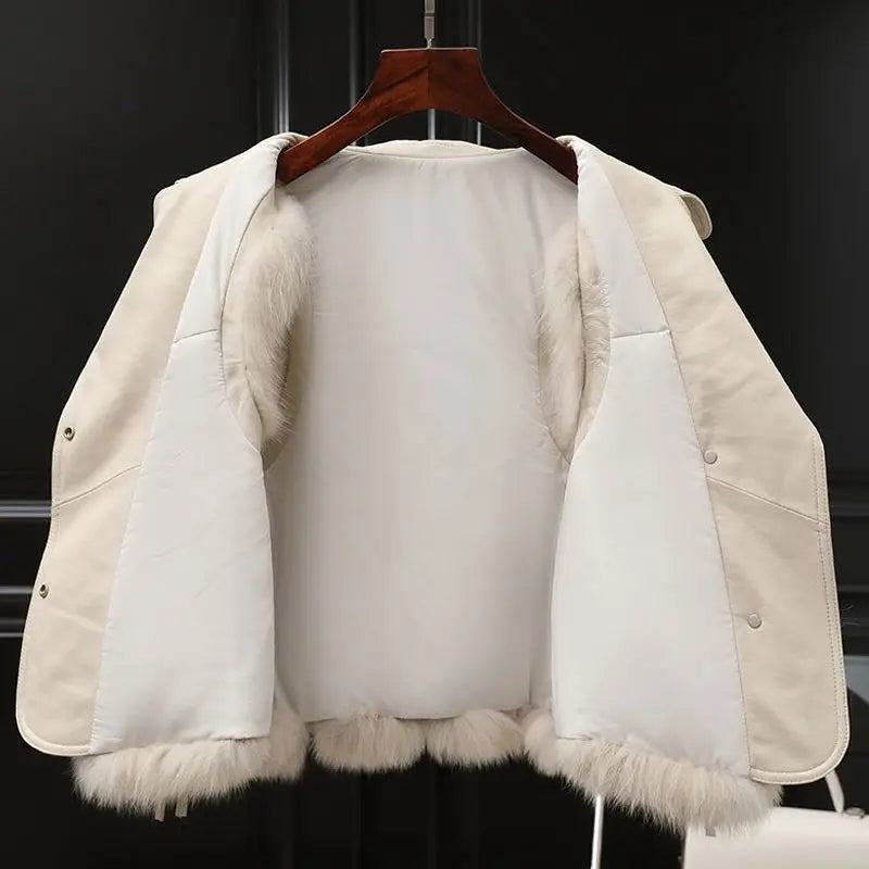 Kelsey Gilet Femme en Fausse Fourrure – Gilet Élégant avec Coupe Ajustable & Doublure Douce