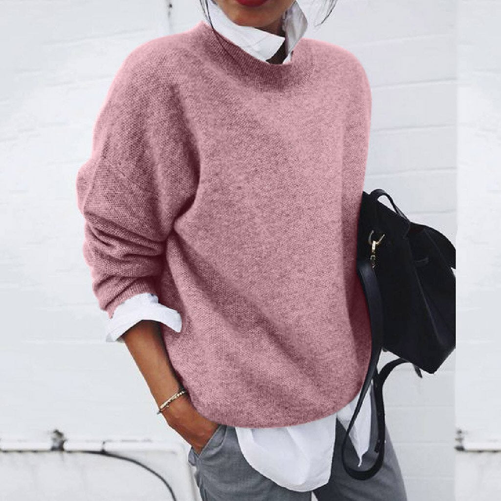 Ariette Pull Femme en Cachemire – Pull Élégant en Maille Douce avec Confort Luxueux et Style Intemporel
