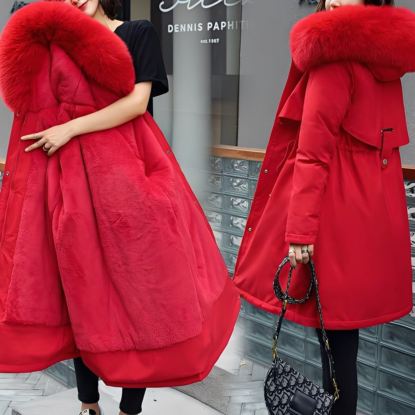 Emma Manteau Femme – Doudoune Chaude avec Capuche, Coupe Confortable & Style Hivernal