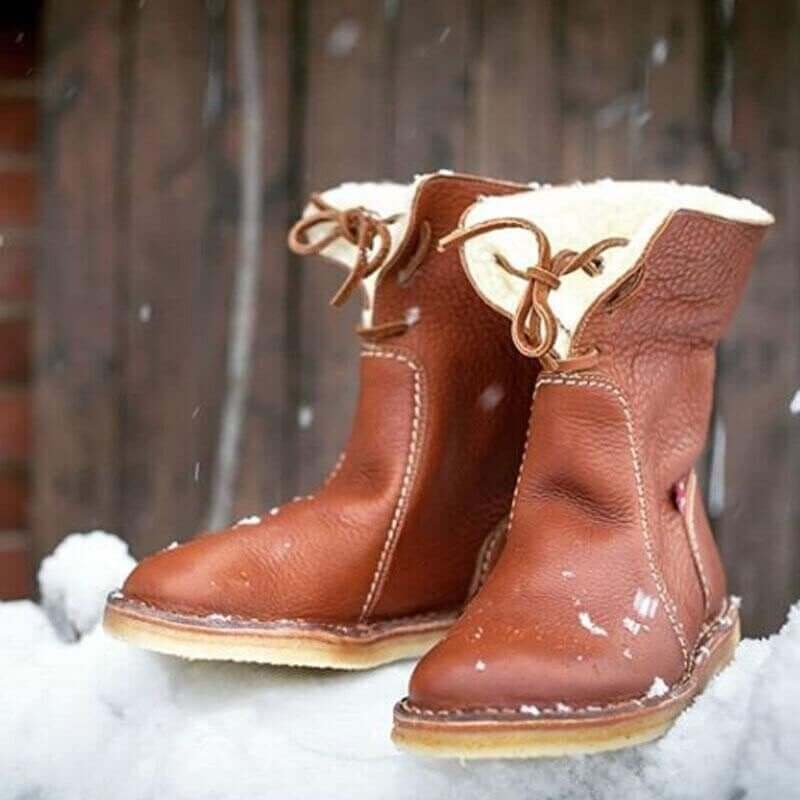 Vaelia Bottes d'Hiver Femme – Bottes Imperméables avec Doublure Chaude et Confort Durable