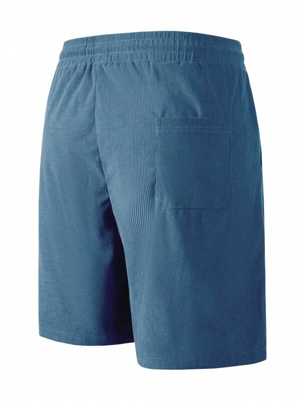 Andrew Short Homme en Velours Côtelé – Short Confortable avec Stretch et Style Intemporel