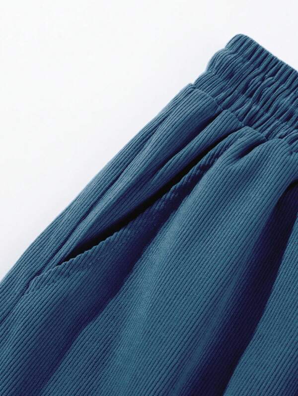 Andrew Short Homme en Velours Côtelé – Short Confortable avec Stretch et Style Intemporel