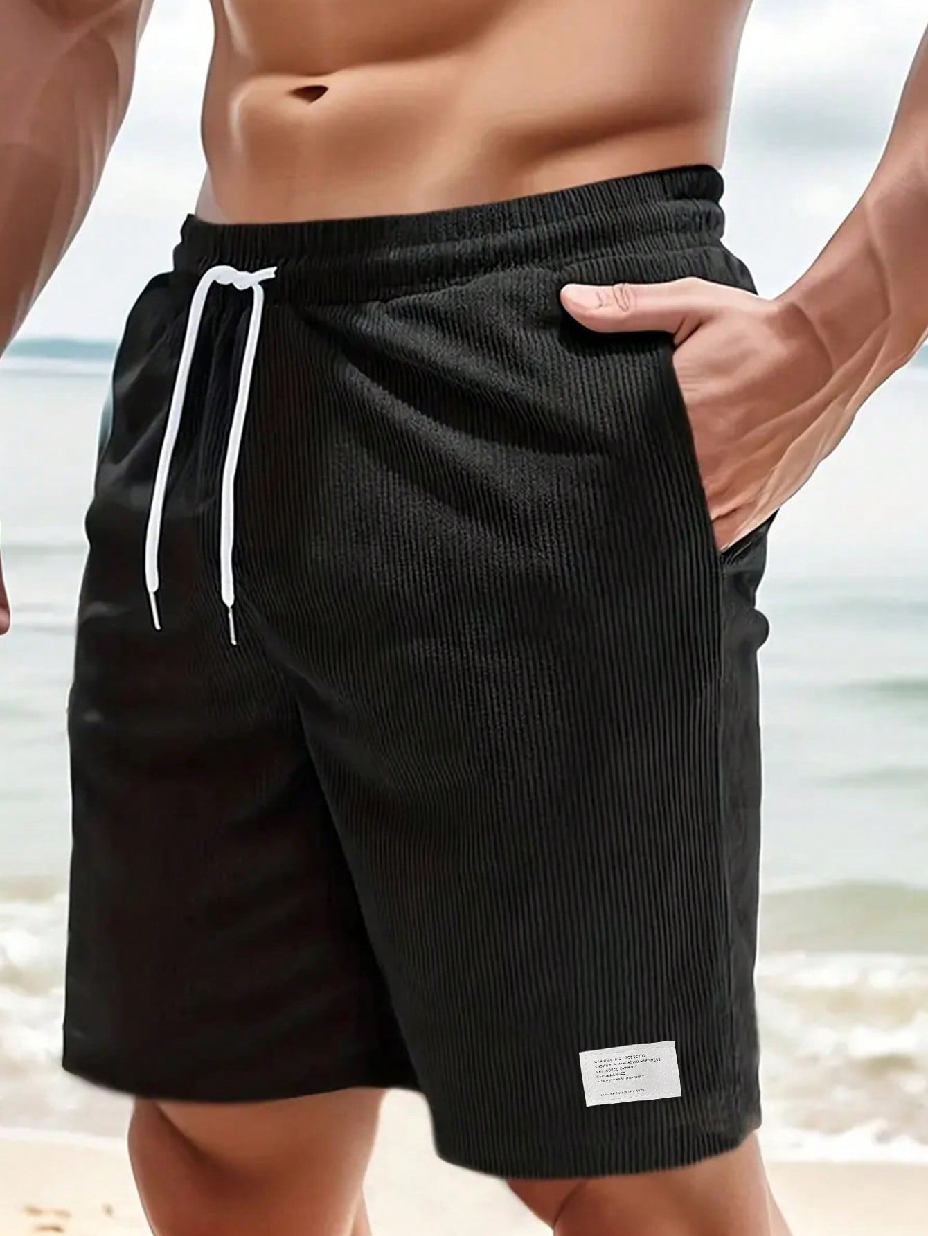 Andrew Short Homme en Velours Côtelé – Short Confortable avec Stretch et Style Intemporel