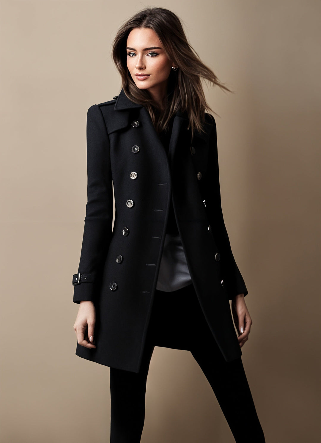 Céline Women's Coat – Elegant Coat with a Modern Cut, Chic & Timeless Style
