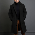 Renato Abrigo largo para hombre – Abrigo de invierno elegante con corte clásico y estilo atemporal