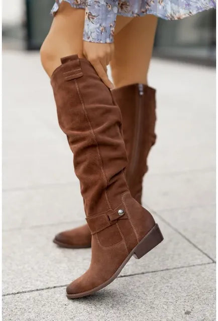 Chloe Bottes Femme – Bottines Artisanales en Cuir Durable au Style Élégant et Intemporel