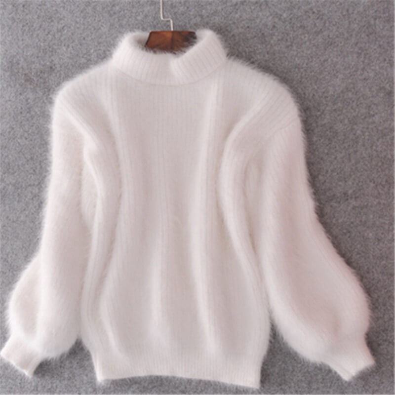 Isolde Pull Femme en Laine – Pull Tricoté Ample avec Maille Douce et Style Intemporel