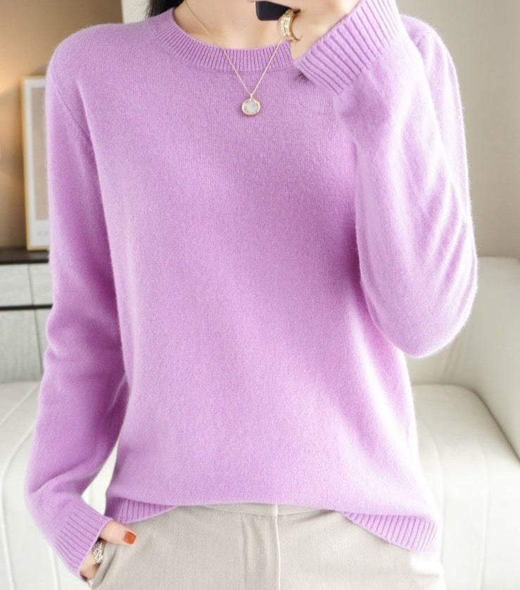 Viviane Pull Femme en Maille – Tricot Doux à Coupe Élégante & Style Intemporel