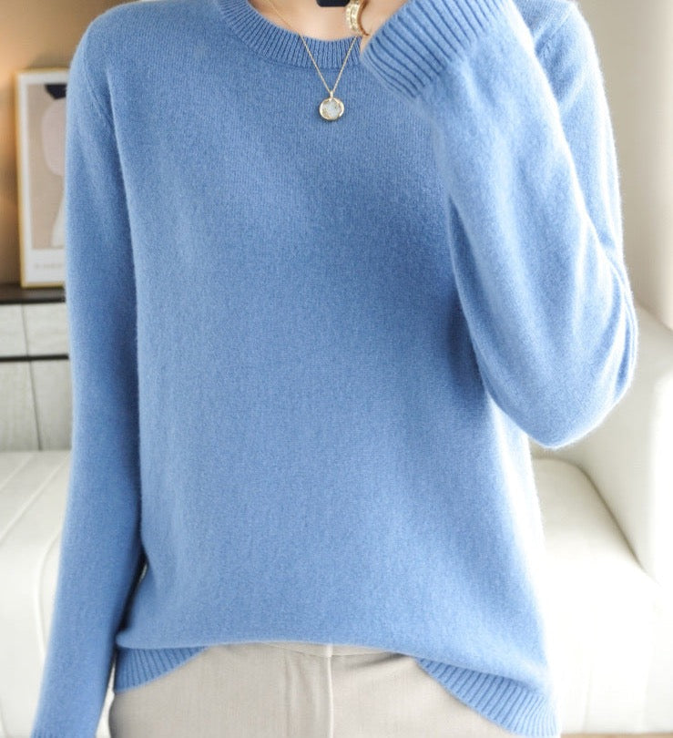 Viviane Pull Femme en Maille – Tricot Doux à Coupe Élégante & Style Intemporel