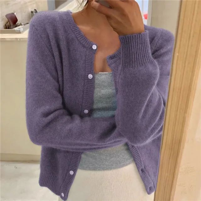 Sophia Cardigan Femme – Gilet en Maille Douce à Coupe Ample et Élégance Intemporelle