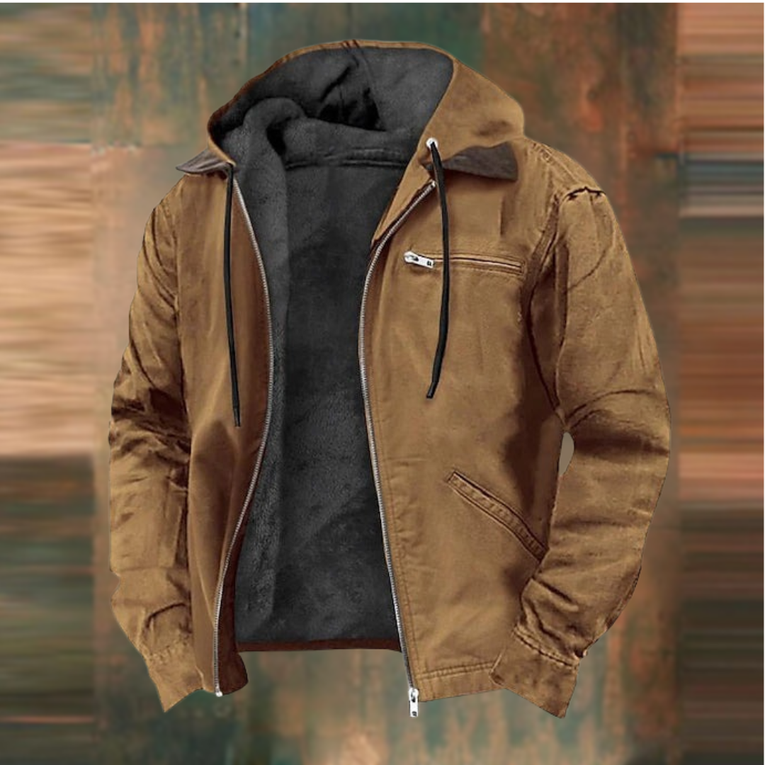 Lucien Veste Homme en Cuir – Blouson Élégant en Cuir Premium avec Coupe Moderne
