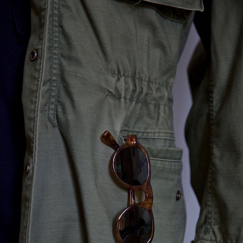 Brennon Veste Homme M-65 Field – Veste Militaire Vintage avec Design Fonctionnel et Style Intemporel