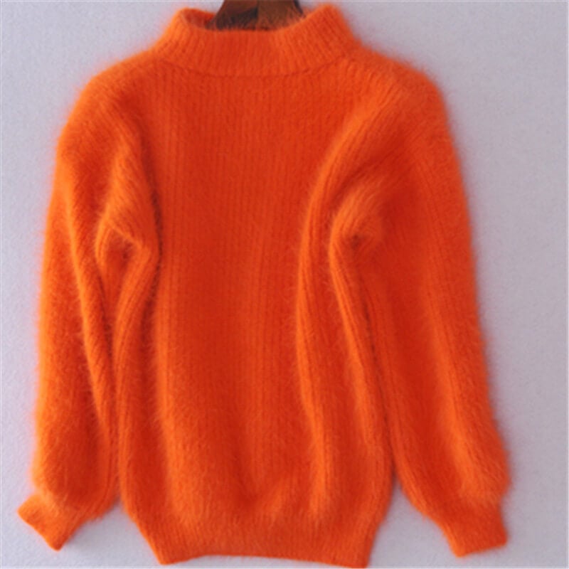 Isolde Pull Femme en Laine – Pull Tricoté Ample avec Maille Douce et Style Intemporel