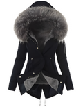Ella Abrigo Mujer – Abrigo de Invierno Largo con Aislamiento Térmico y Corte Elegante