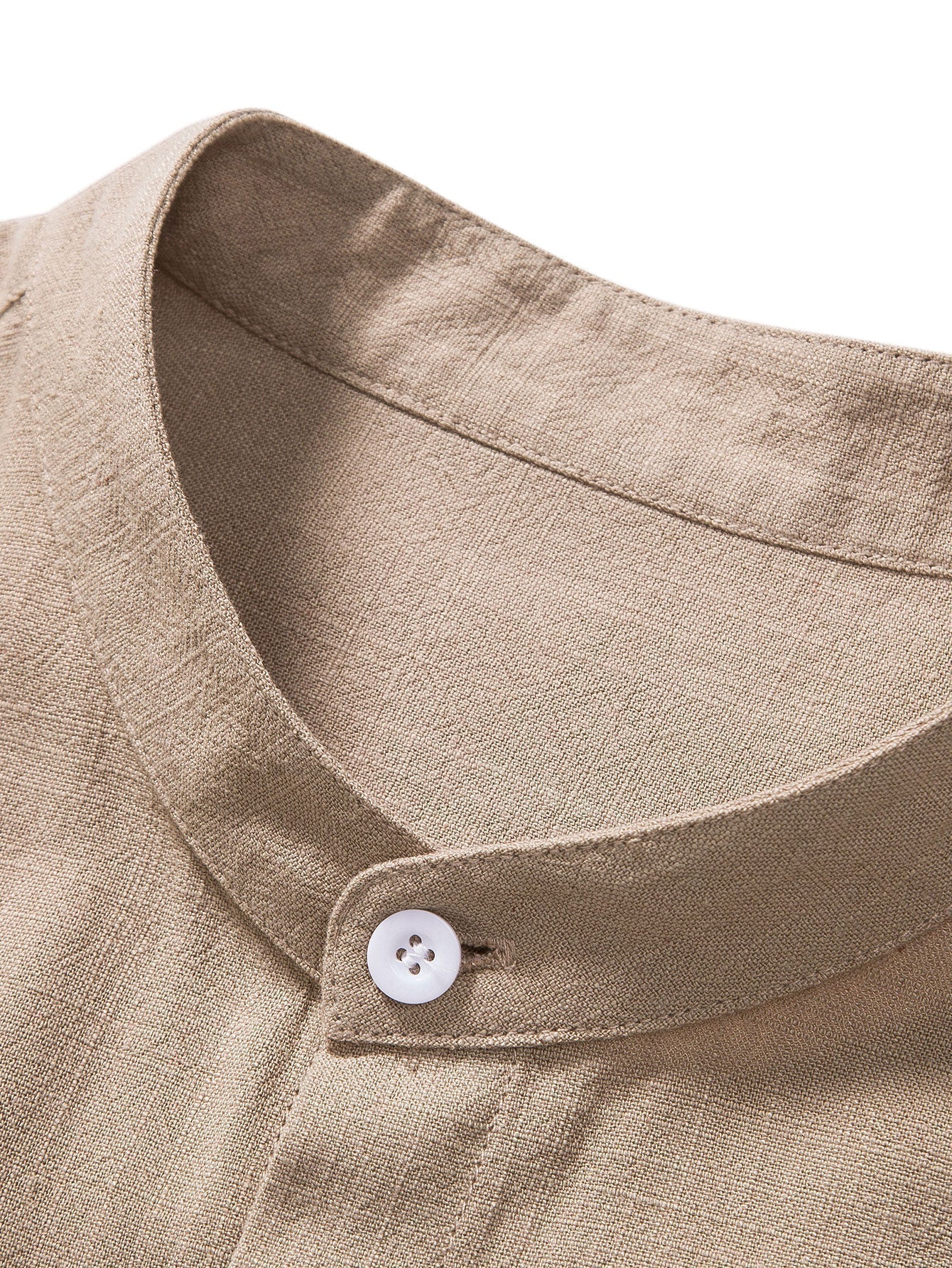 Logan Ensemble Estival Homme – Ensemble en Lin Léger avec Chemise à Manches Courtes et Pantalon Confortable