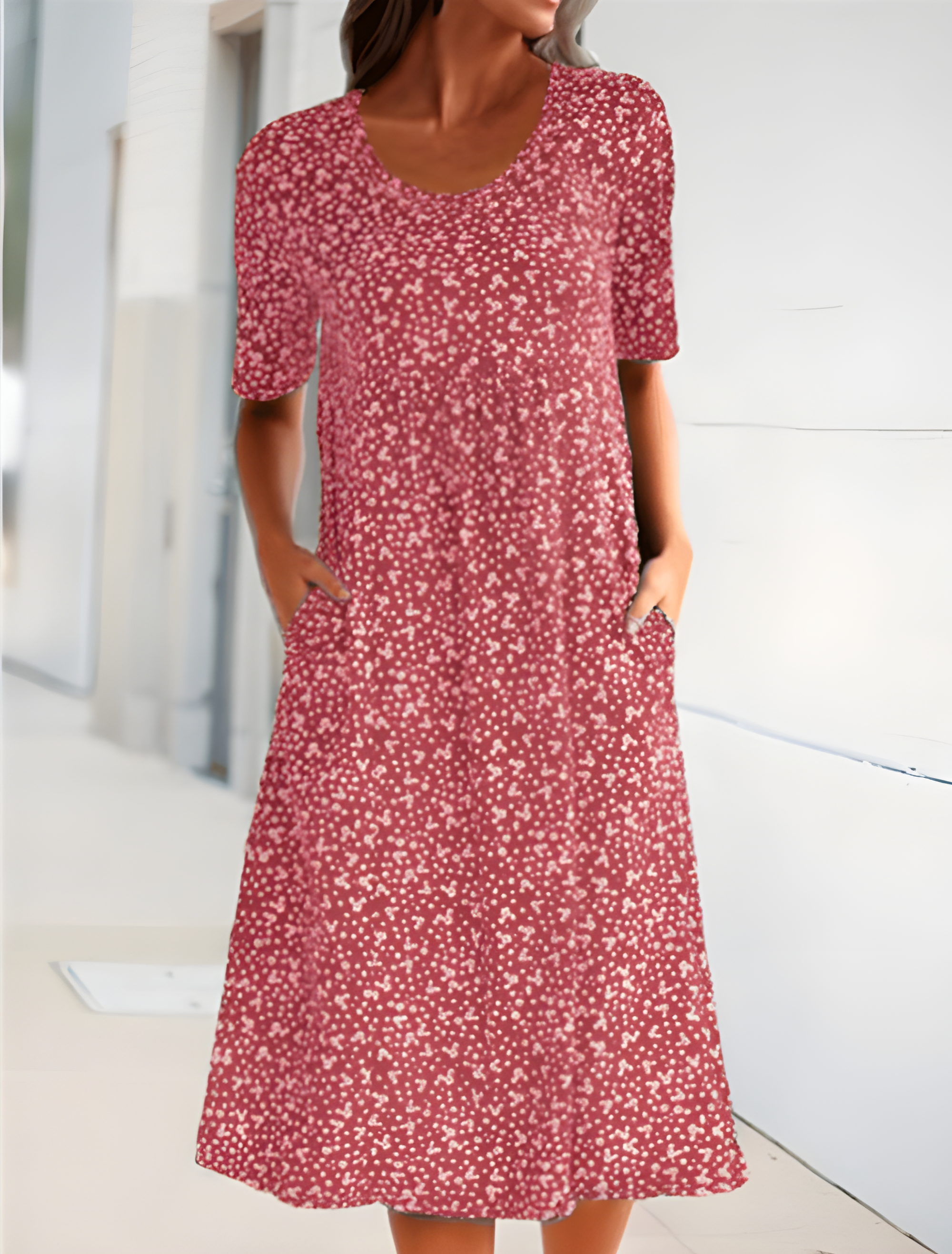 Madison Robe d'Été Femme – Tissu Léger & Design Élégant pour les Journées Ensoleillées