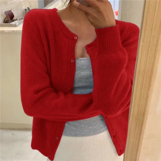 Sophia Cardigan Femme – Gilet en Maille Douce à Coupe Ample et Élégance Intemporelle