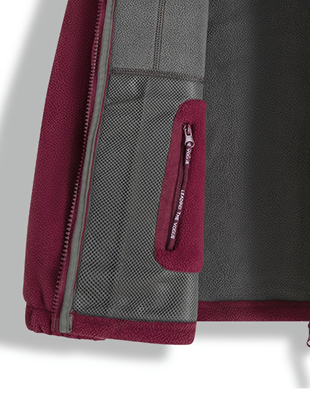 Brandon Veste Polaire Homme – Veste Outdoor Chaude et Légère avec Col Haut Protecteur