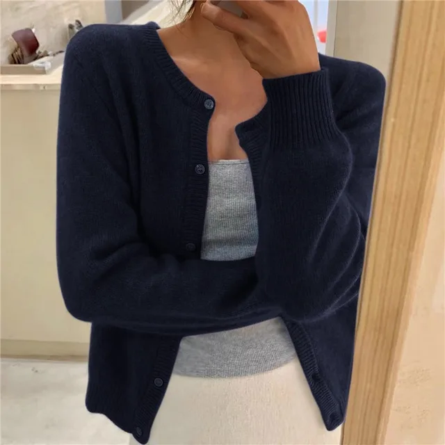 Sophia Cardigan Femme – Gilet en Maille Douce à Coupe Ample et Élégance Intemporelle