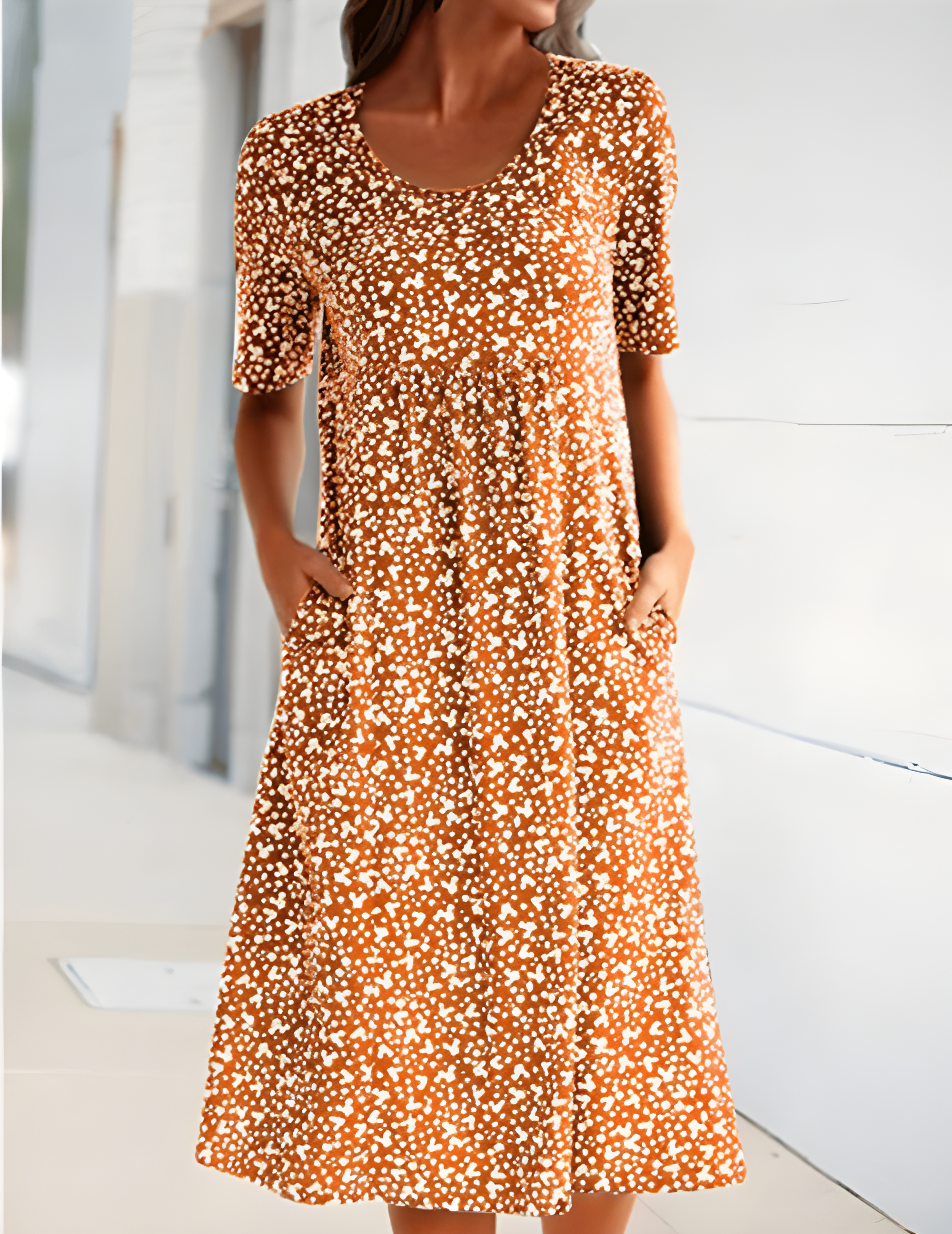 Madison Robe d'Été Femme – Tissu Léger & Design Élégant pour les Journées Ensoleillées