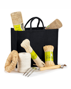 Quinn Borsa a Mano in Juta Donna – Grande Borsa Shopping Impermeabile Pieghevole 25 L