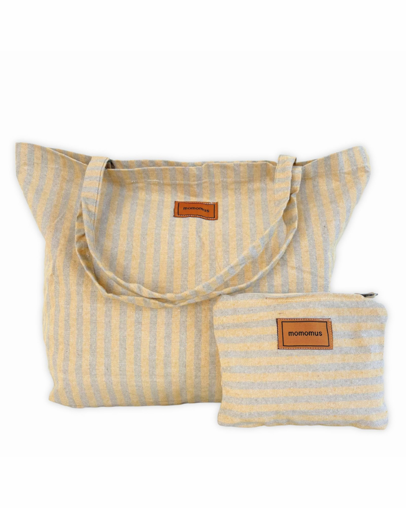 Borsa Cabas Alden Donna – Grande Tote Bag XXL con Chiusura Magnetica e Tasca con Zip