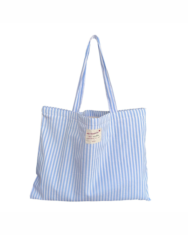 Reagan Sac de Plage Femme – Grand Cabas 35 L avec Fermeture Zippée & Poche Intérieure