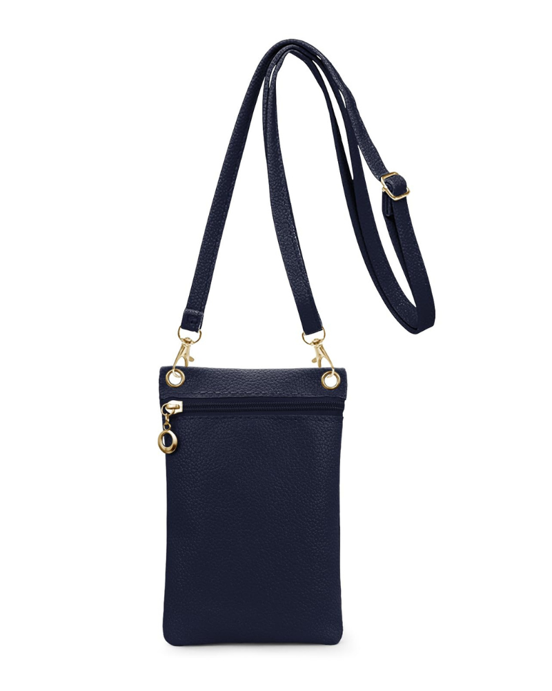 Tatum Pochette Téléphone Femme – Sac Bandoulière en Cuir PU Fermeture Zip Amovible