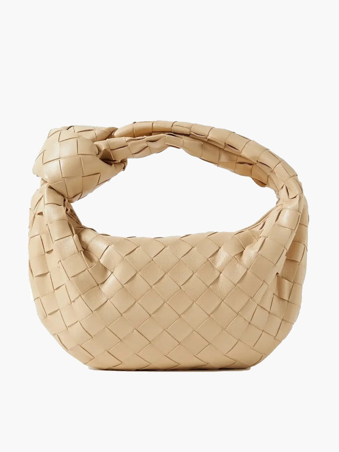 Olivia Sac Mini Tressé Femme – Sac Élégant Effet Métallisé avec Design Tissé Moderne