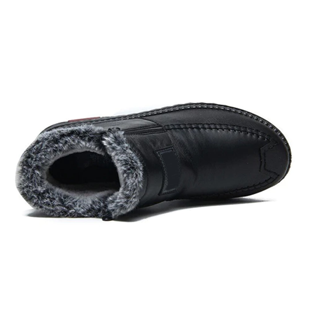 Elowen Bottes d'Hiver Femme – Bottes Chaudes avec Doublure en Fausse Fourrure et Semelle Antidérapante