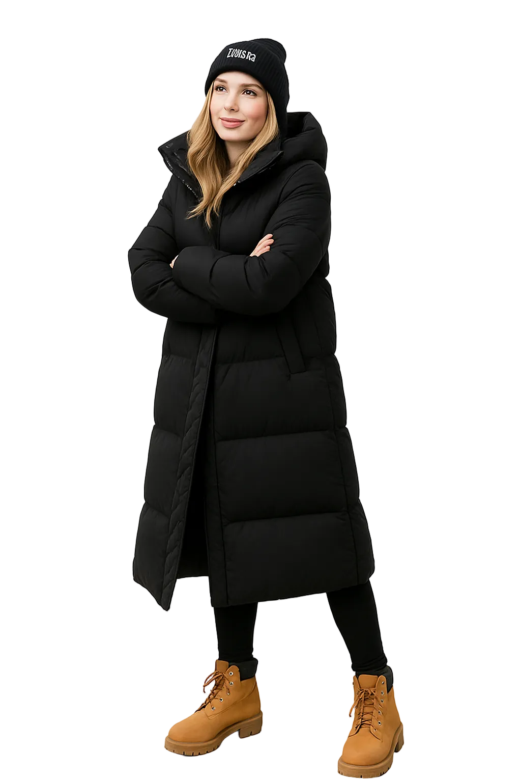 Michelle Doudoune Longue Femme Oversize – Manteau Puffer Chaud et Confortable d'Hiver