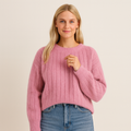 Aurelia Pull Femme en Cachemire – Pull 100 % Cachemire avec Maille Douce et Élégance Intemporelle