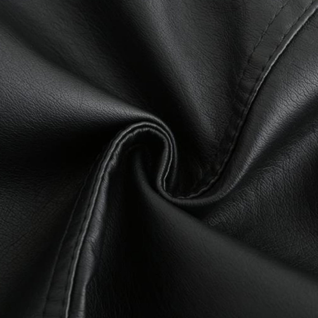 Avery Veste Femme en Cuir – Veste Élégante à Col Montant avec Fermeture Éclair & Style Intemporel