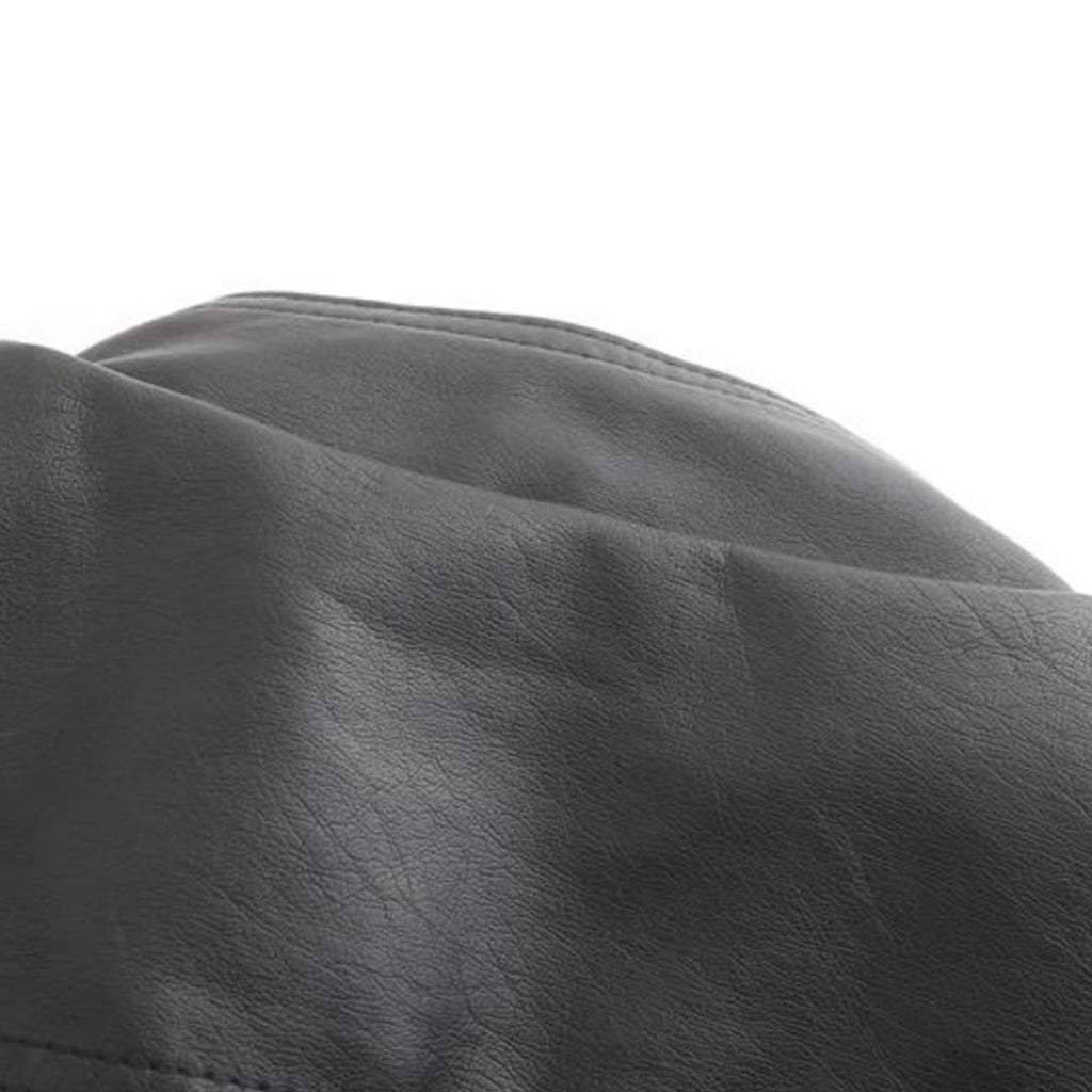 Avery Veste Femme en Cuir – Veste Élégante à Col Montant avec Fermeture Éclair & Style Intemporel