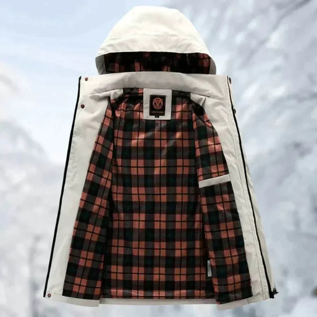 Ethan Veste Homme – Veste Imperméable & Coupe-Vent Confortable pour l'Automne et l'Hiver