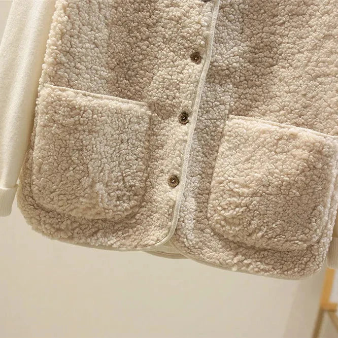 Isabella Gilet Femme Sans Manches – Gilet Sherpa Chaud et Léger Effet Laine de Mouton