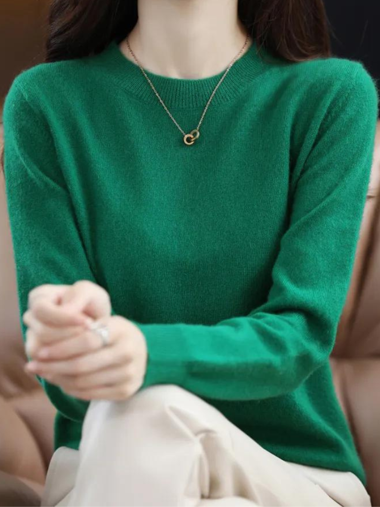 Viviane Pull Femme en Maille – Tricot Doux à Coupe Élégante & Style Intemporel
