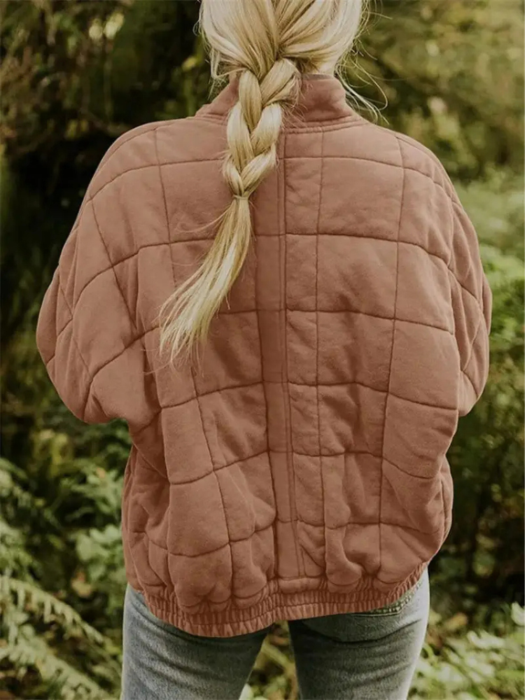 Zorine Veste Matelassée Femme – Veste Chaude et Confortable avec Design Moderne pour l'Automne et l'Hiver