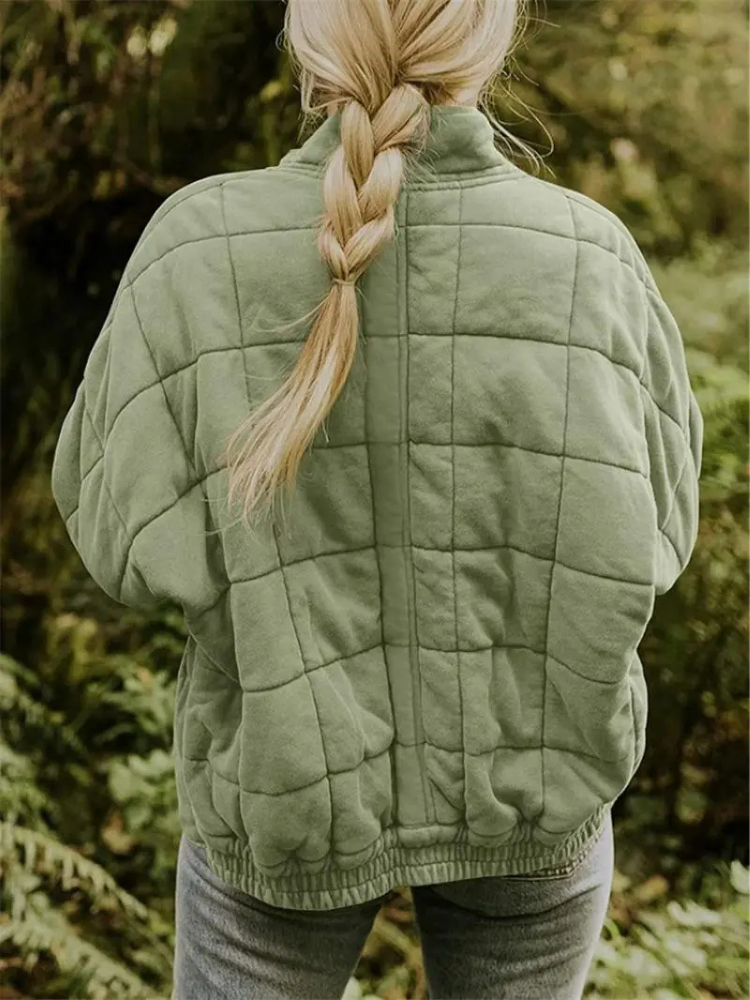Zorine Veste Matelassée Femme – Veste Chaude et Confortable avec Design Moderne pour l'Automne et l'Hiver