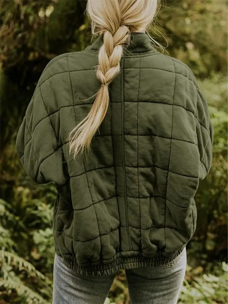 Zorine Veste Matelassée Femme – Veste Chaude et Confortable avec Design Moderne pour l'Automne et l'Hiver
