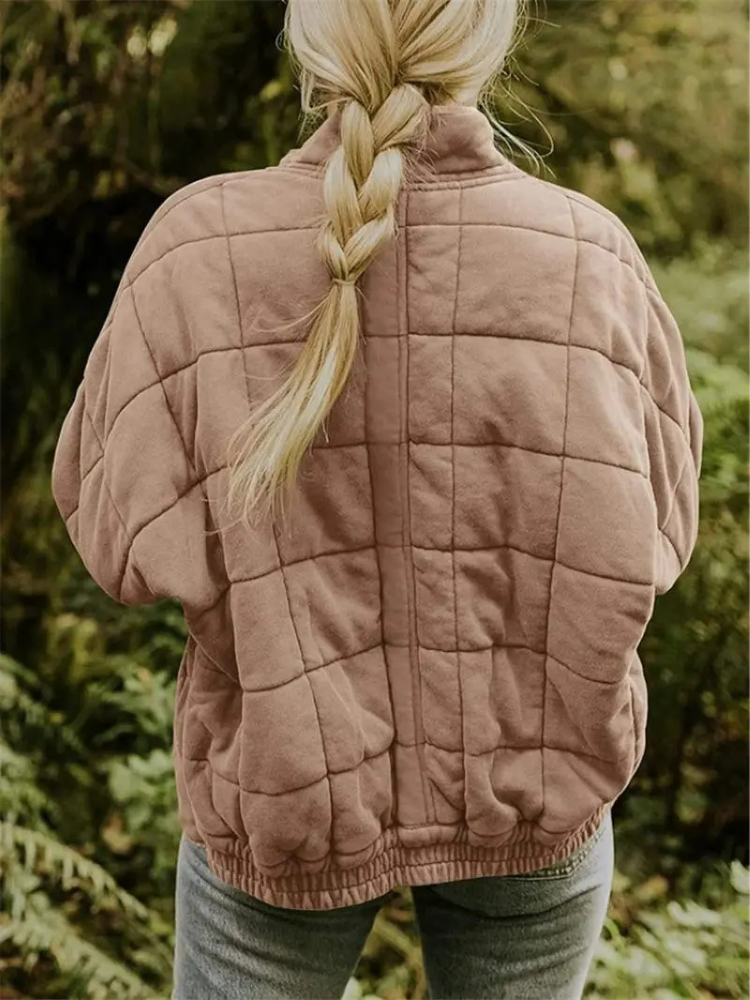 Zorine Veste Matelassée Femme – Veste Chaude et Confortable avec Design Moderne pour l'Automne et l'Hiver