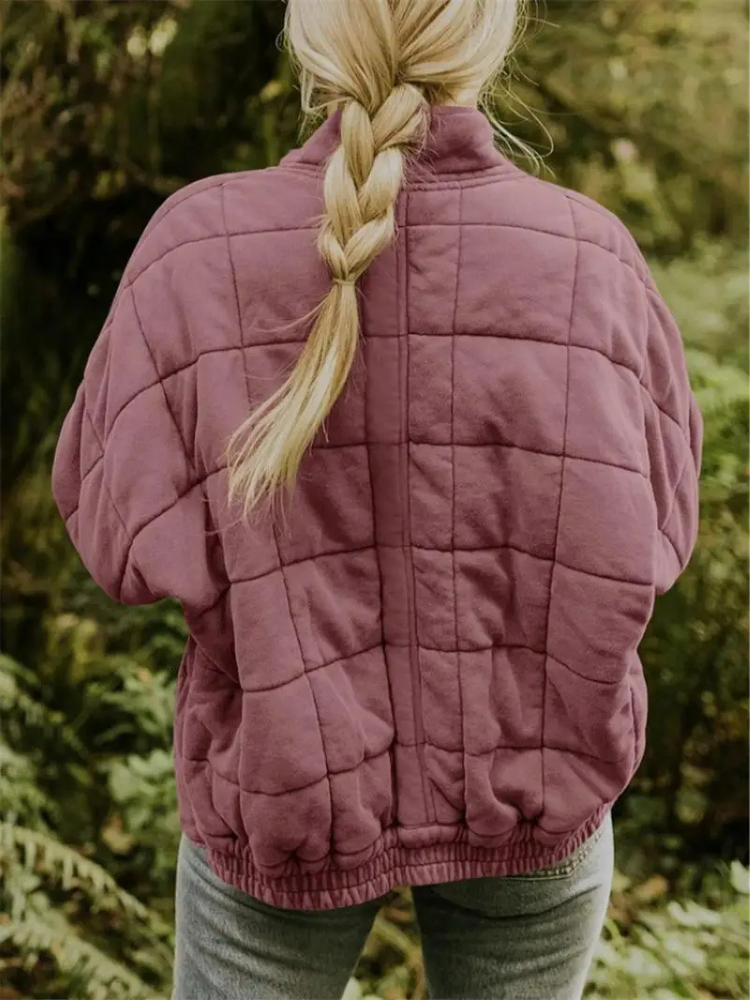Zorine Veste Matelassée Femme – Veste Chaude et Confortable avec Design Moderne pour l'Automne et l'Hiver