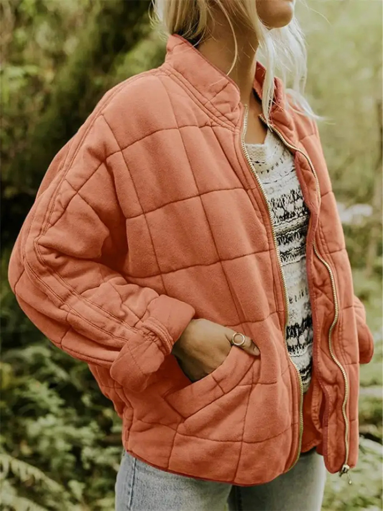 Zorine Veste Matelassée Femme – Veste Chaude et Confortable avec Design Moderne pour l'Automne et l'Hiver