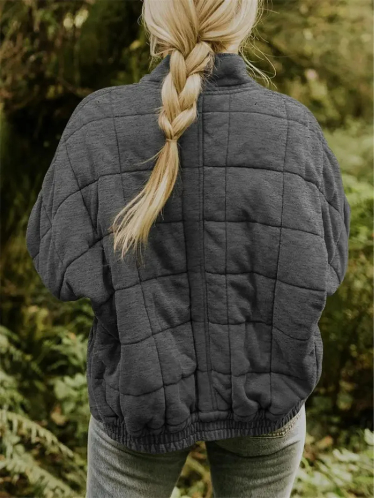 Zorine Veste Matelassée Femme – Veste Chaude et Confortable avec Design Moderne pour l'Automne et l'Hiver