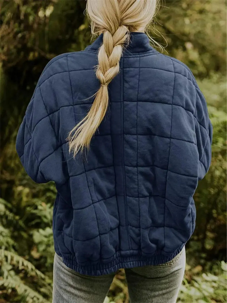 Zorine Veste Matelassée Femme – Veste Chaude et Confortable avec Design Moderne pour l'Automne et l'Hiver