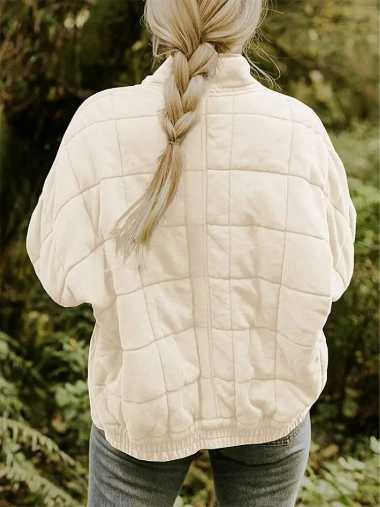 Zorine Veste Matelassée Femme – Veste Chaude et Confortable avec Design Moderne pour l'Automne et l'Hiver
