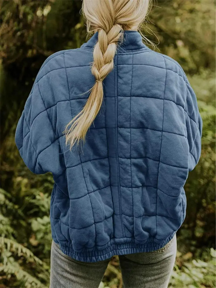 Zorine Veste Matelassée Femme – Veste Chaude et Confortable avec Design Moderne pour l'Automne et l'Hiver