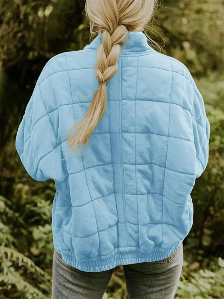 Zorine Veste Matelassée Femme – Veste Chaude et Confortable avec Design Moderne pour l'Automne et l'Hiver
