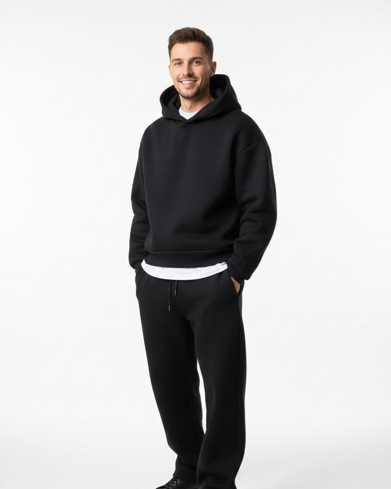 Nathan Ensemble Jogging Homme – Ensemble Hoodie et Pantalon Confortable à Coupe Décontractée
